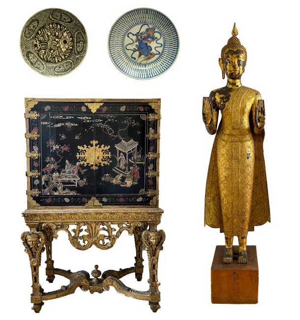 Ankauf asiatische Objekte aus Keramik, Holz, Sandstein, Silber, Jade und Marmor in Taunusstein